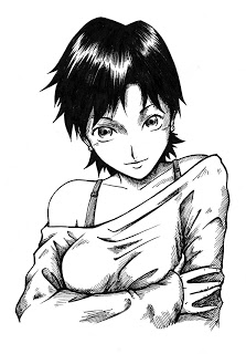 223x320 Mangaka's Journal Manga Drawing Process Inking