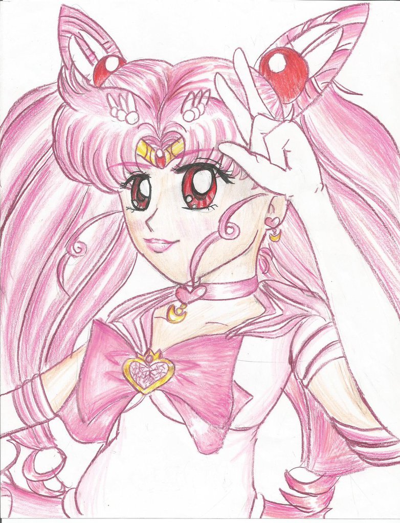 782x1022 Sailor Chibi Moon (Manga Style) By Chibirainbowstarr