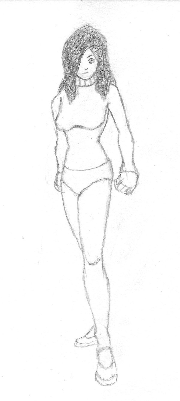 600x1330 Manga Woman By Nick Xmg