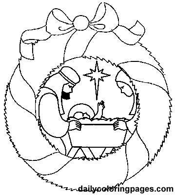 359x400 Nativity Scene Bible Coloring Sheets 09 Patterns