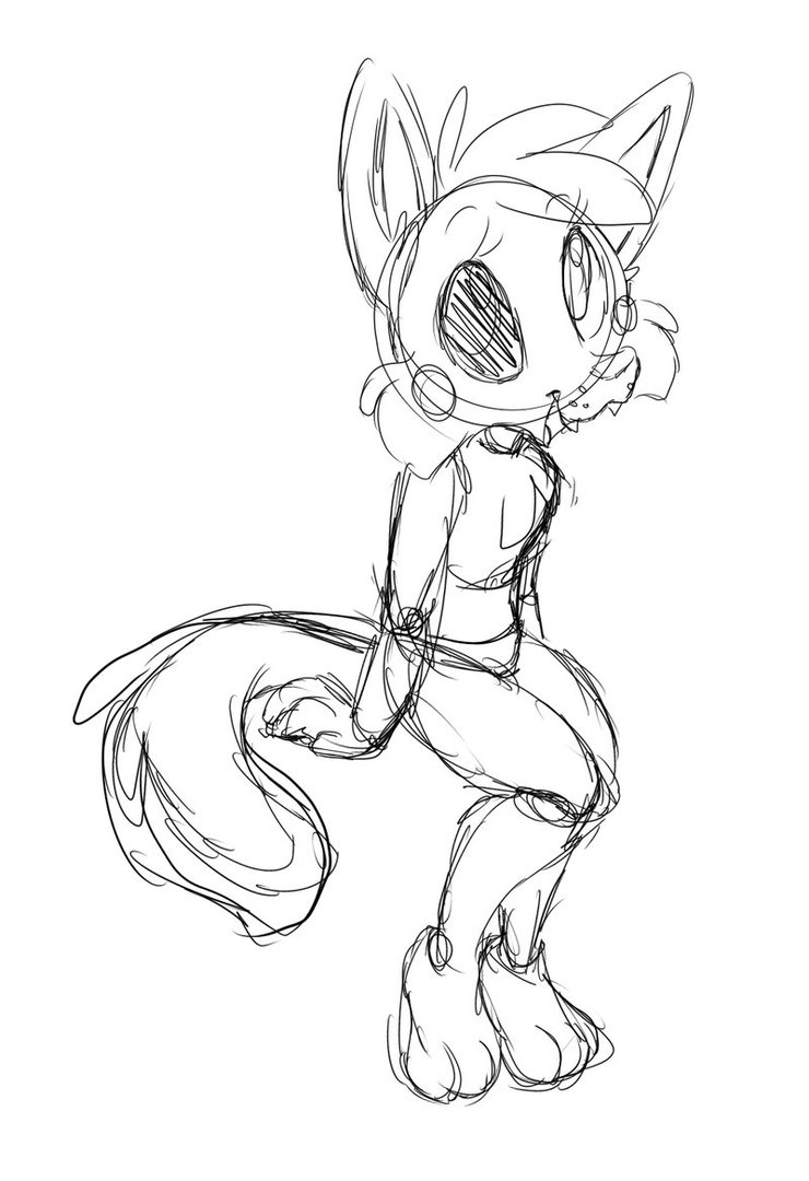 740x1080 Mangle Sketch By Ashleynicholsart