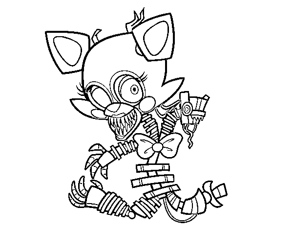 600x470 Mangle From Five Nights