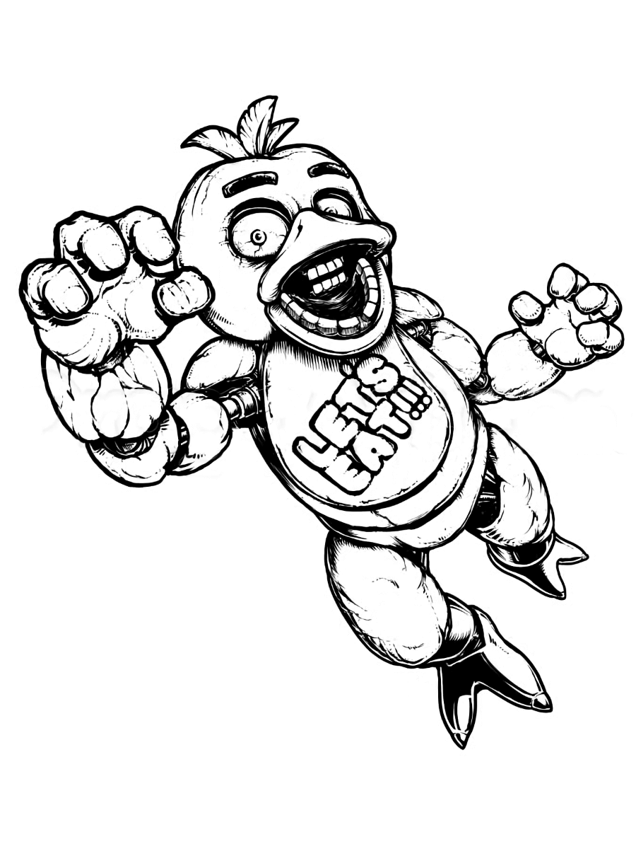 900x1200 Fnaf Coloring Pages 19 Coloring Pages For Kids