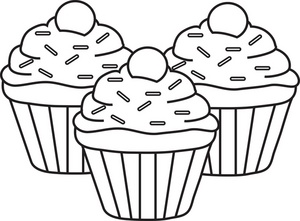 300x221 Free Cupcakes Clipart Image 0071 0905 3117 0607 Food Clipart