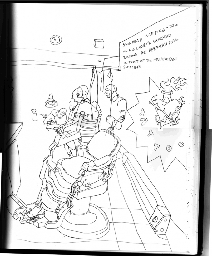 679x820 Drawing From Reality Olivier Kugler's Journalistic Illustration