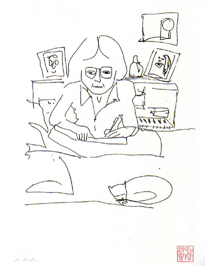 693x900 Manhattan Diary By John Lennon Art By Celebrities