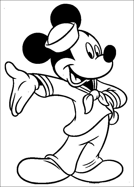 567x794 Mickey Mouse Manly Mickey Mouse Amp Minnie Coloring Pages