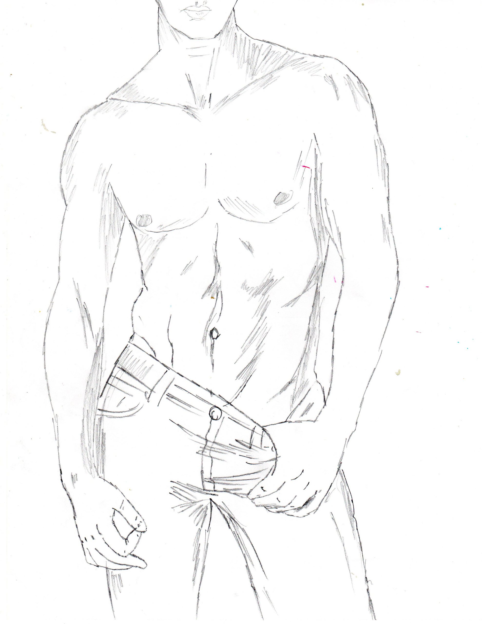 1978x2560 Sketch Drawings Images Manly Man (Lol) Hd Wallpaper And Background