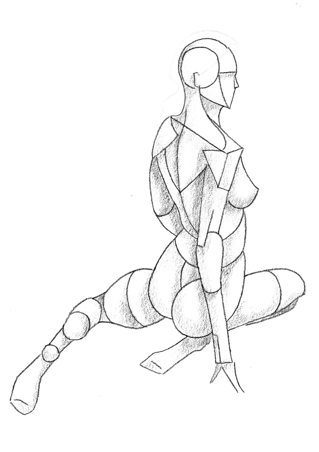 1024x1448 Mannequin Drawing By Alanrap