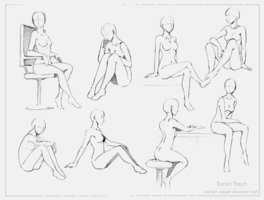 264x200 Female Anatomy Sitting