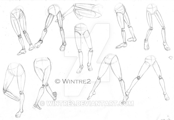 600x413 Mannequin Legs And Feet Exercises Part 01 By Wintre2