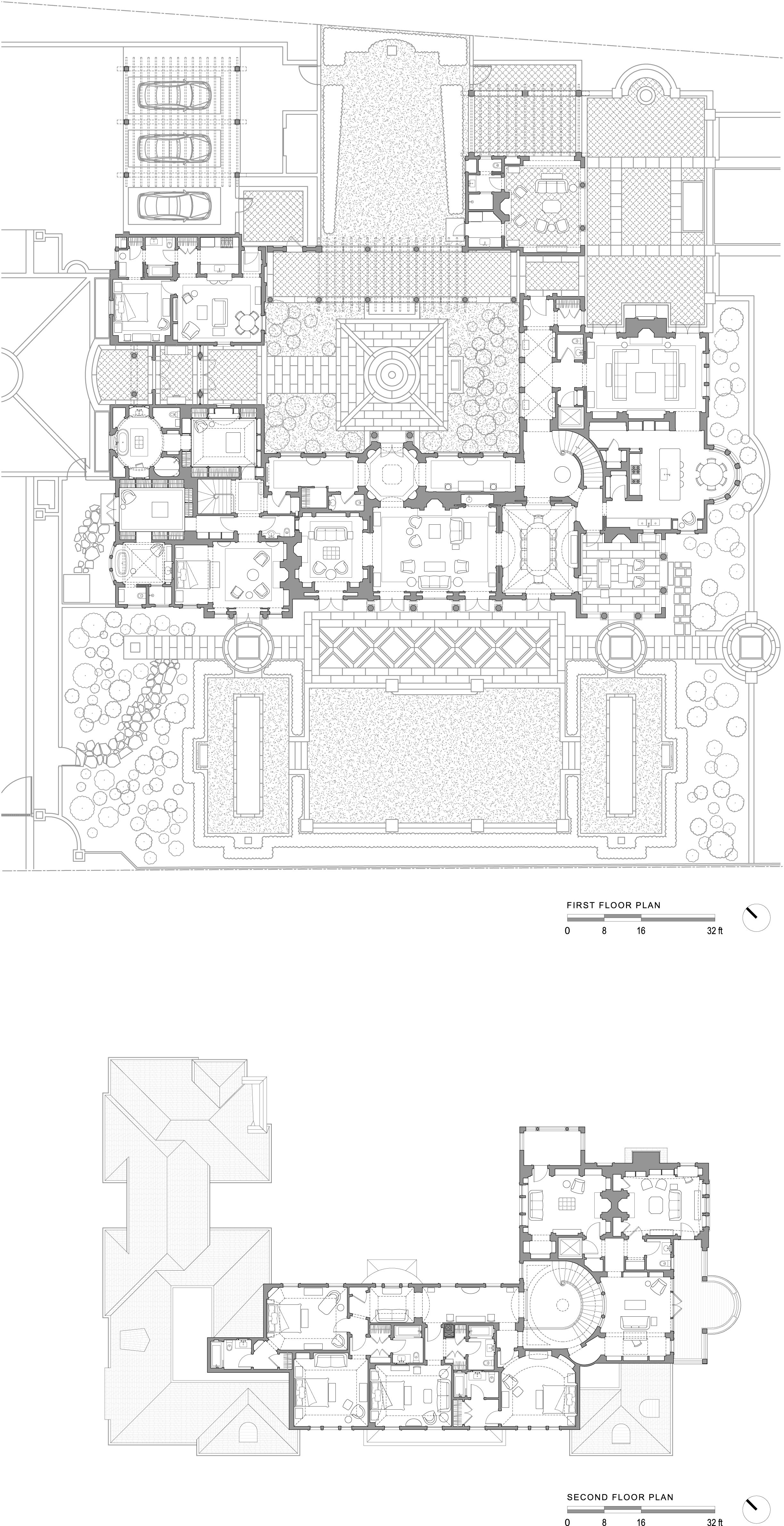 2447x4761 John Gilmer First Amp Second Floor Me Architecture