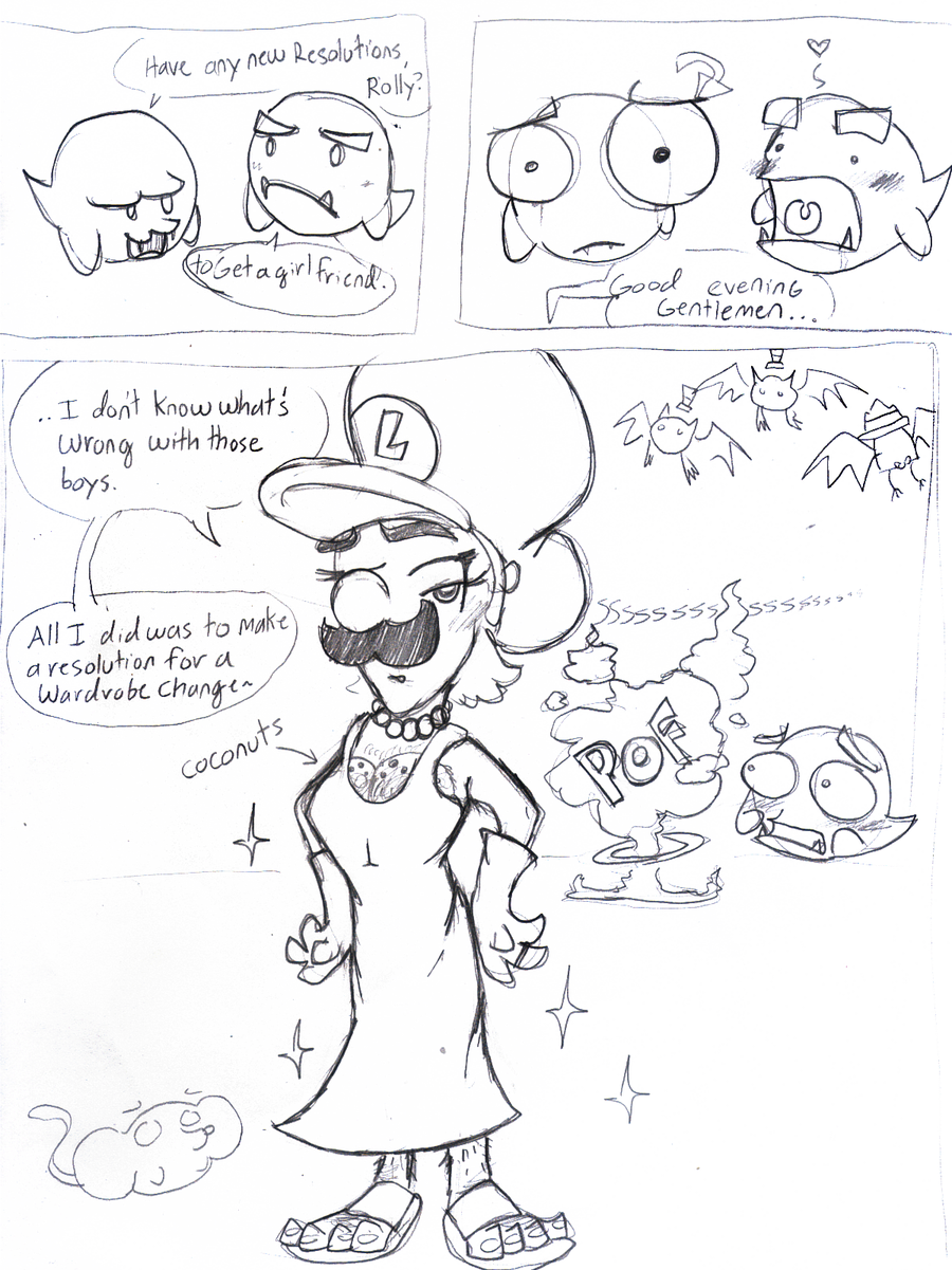 900x1201 Luigi's Mansion Comic 8 By Metamorro