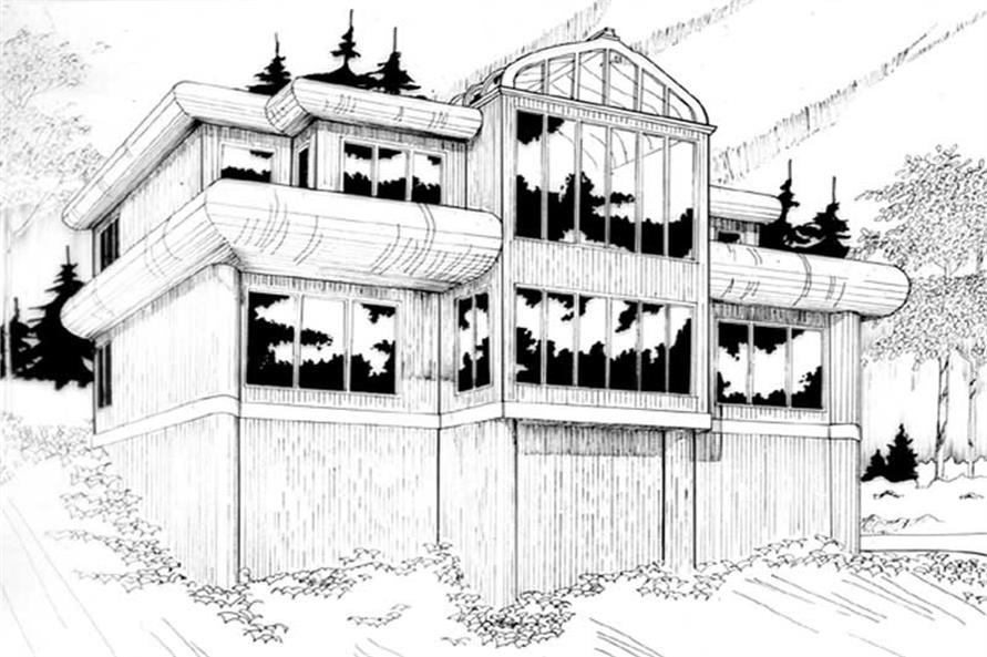 891x593 Contemporary House Plans