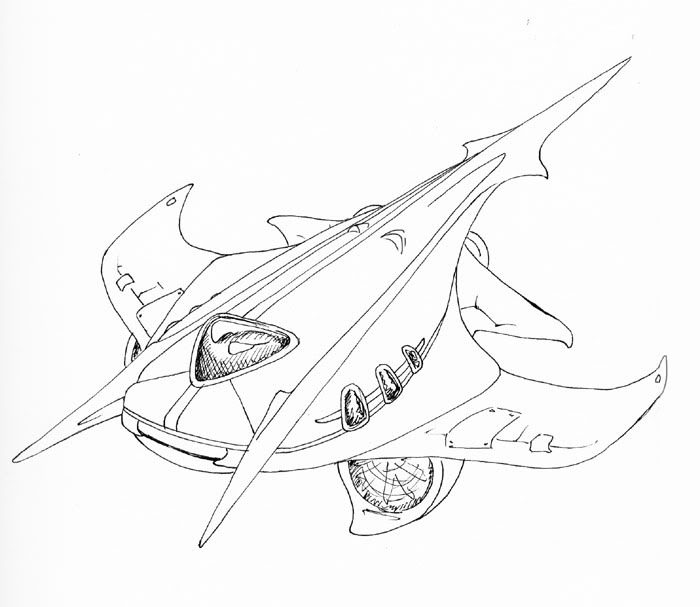 Manta Ray Drawing at GetDrawings | Free download