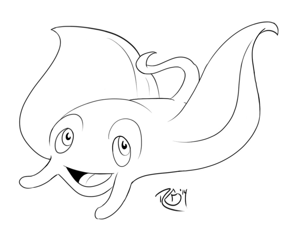 1011x791 My Manta Ray By Revenant Shade