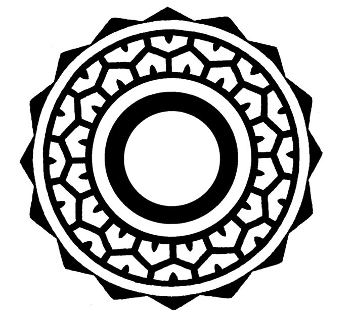 700x632 Collection Of Maori Circle Tattoo Drawing