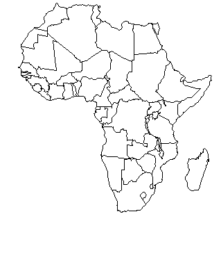 319x377 Africa Map Global Politics, Everyday Life