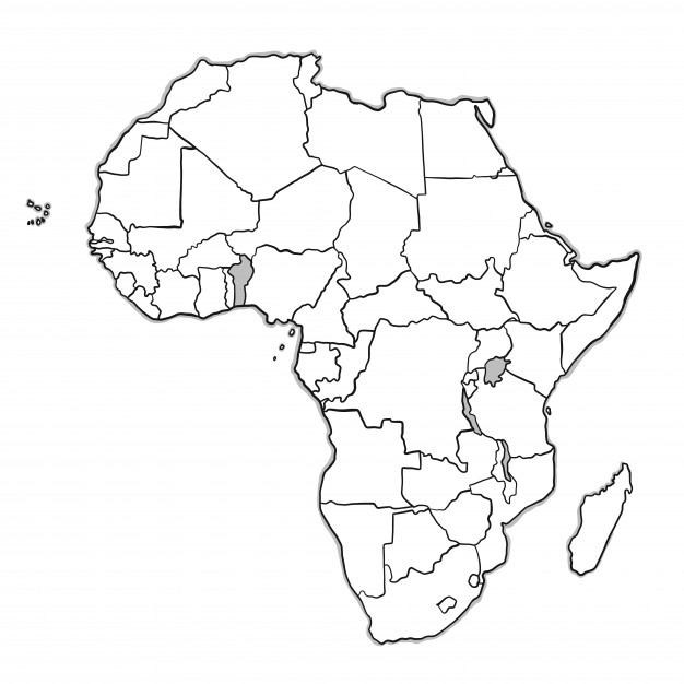Map Of Africa Drawing at GetDrawings | Free download