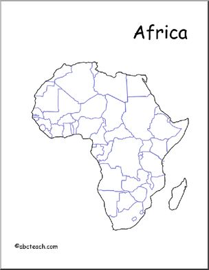 Map Of Africa Drawing at GetDrawings | Free download