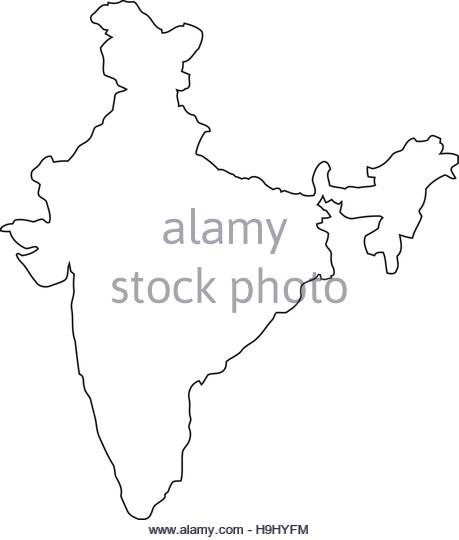 459x540 India Map Cut Out Stock Images Amp Pictures