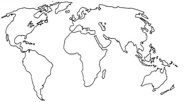 600x331 Color In Map Of The World