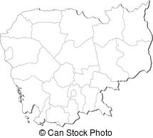 215x194 Map Cambodia Illustrations And Clipart. 1,088 Map Cambodia Royalty