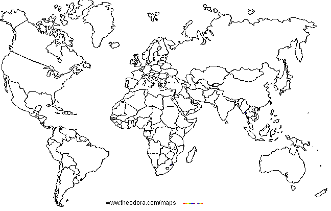 648x413 Color In World Maps Coloring For Beatiful Draw Page Dringrames