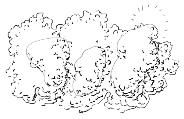 604x390 How To Draw Forested Hills On A Top Down Map