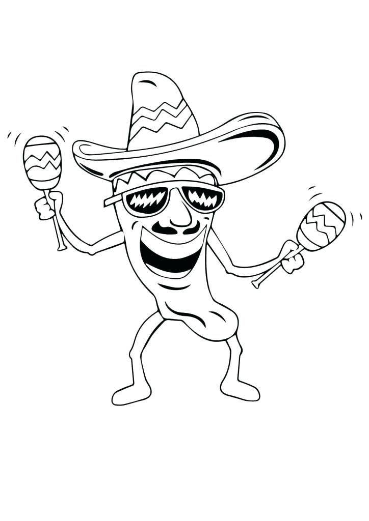 724x1024 Maracas Coloring Pages Click To See Printable Version Of Smiling