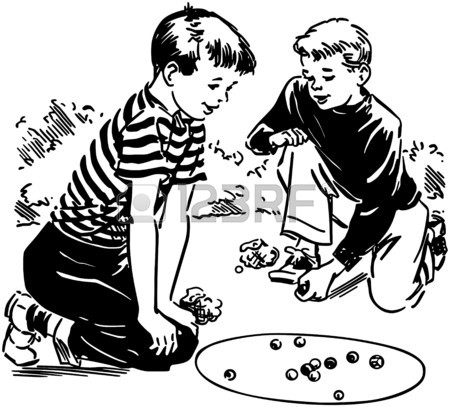 450x407 Boys Playing Marbles Royalty Free Cliparts, Vectors, And Stock