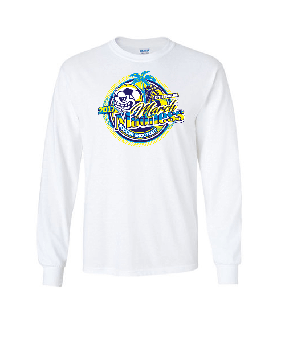 1000x1250 White Long Sleeve Shirt March Madness Simax Sports