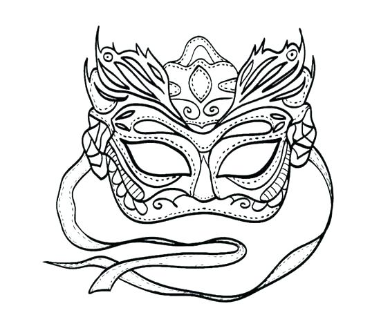 564x485 Mardi Gras Masks Coloring Pages Coloring Voodoo Doll By