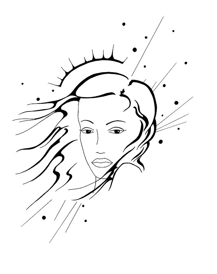 713x900 Portrait Drawing By Margarita Gavrichkova