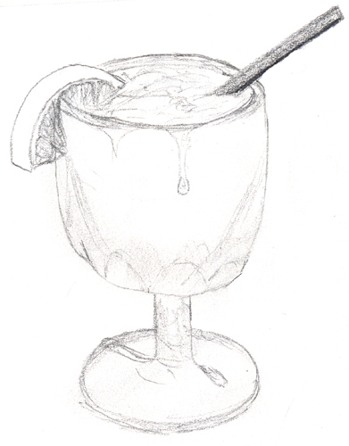 391x500 Margarita Glass By Azuvala Assantri