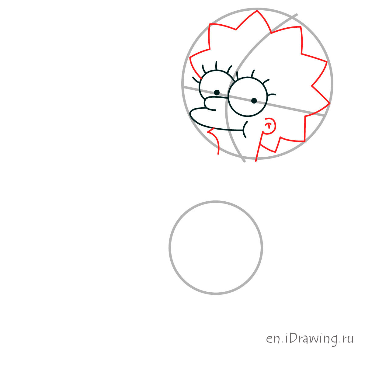 1200x1200 How To Draw Lisa Simpson Playing The Saxophone