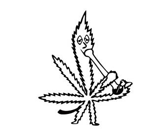 Marijuana Leaf Drawing Step By Step at GetDrawings | Free download