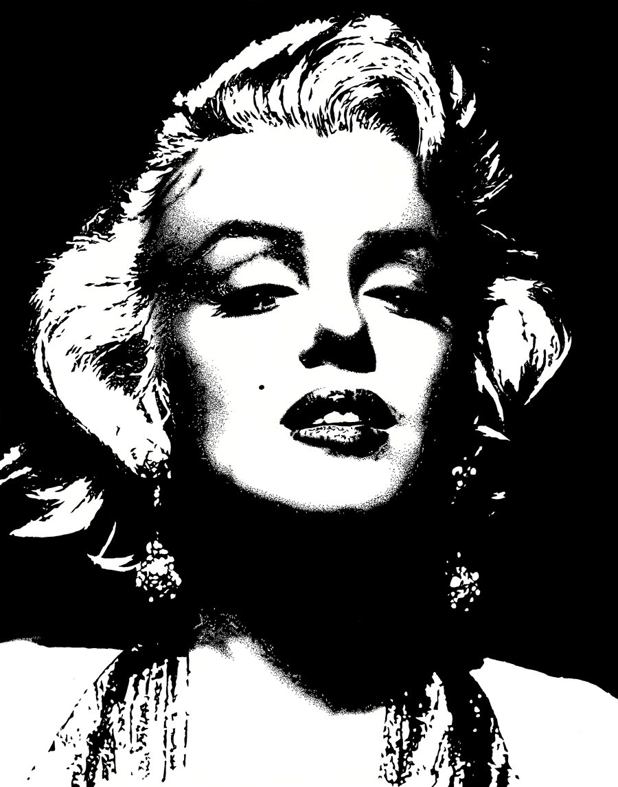 900x1145 Marilyn Monroe By Hypothetic7