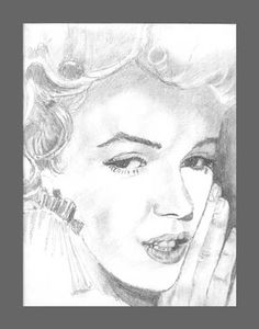 236x300 Marilyn Sketch Marilyn Monroem Sketches Sketches