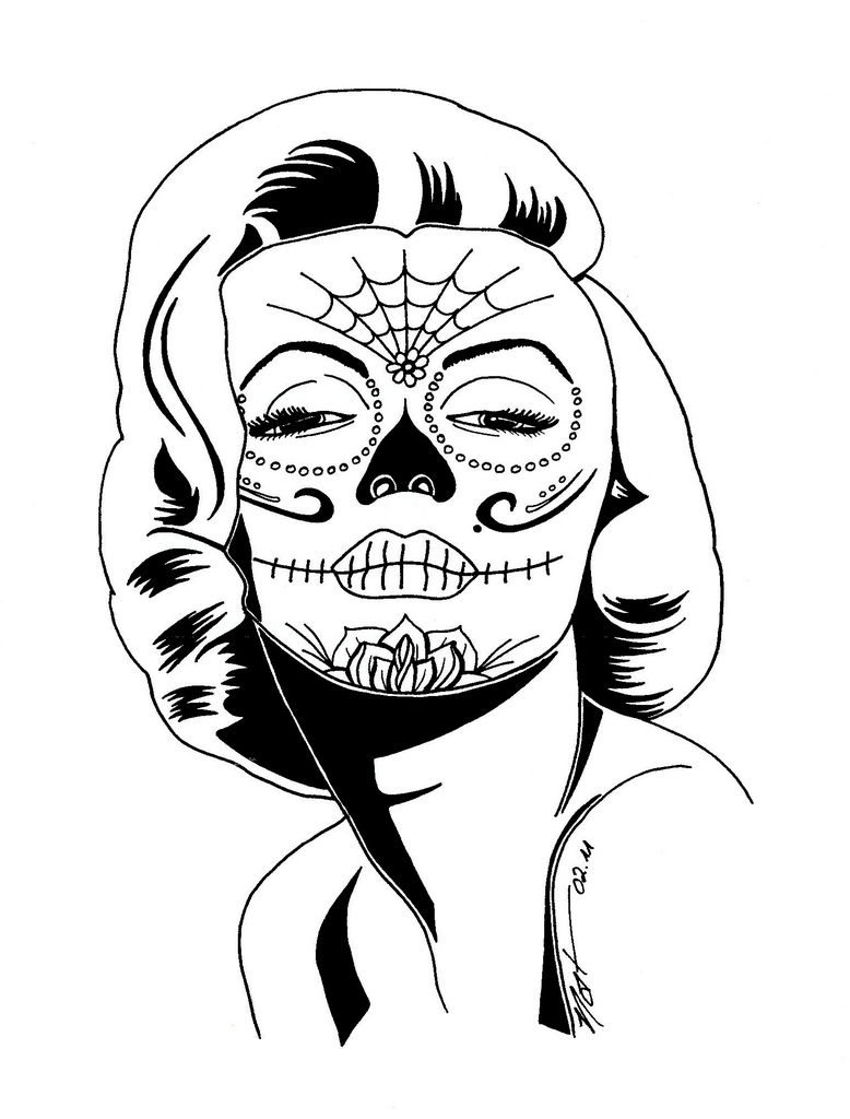 778x1024 Marilyn Monroe Coloring Pages