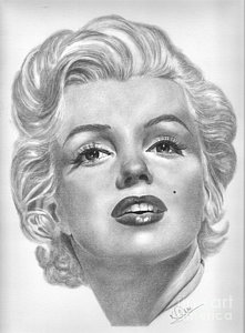 221x300 Marilyn Monroe Drawings