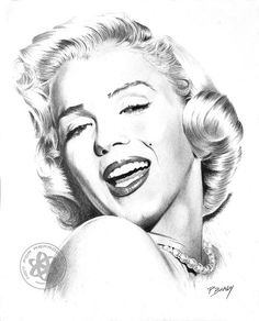 236x292 Marilyn Monroe Cartoons Caricatures Marilyn