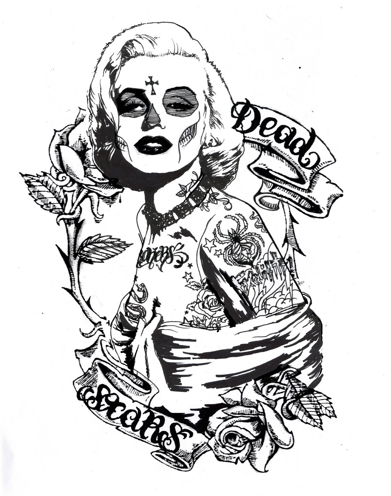 1261x1600 Marilyn Monroe Coloring Pages