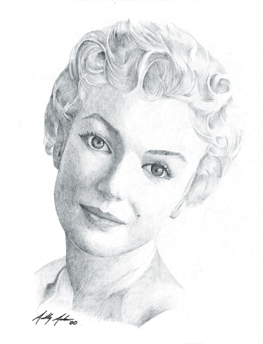 Marilyn Monroe Portrait Drawing at GetDrawings | Free download