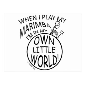 324x324 Marimba Postcards Zazzle