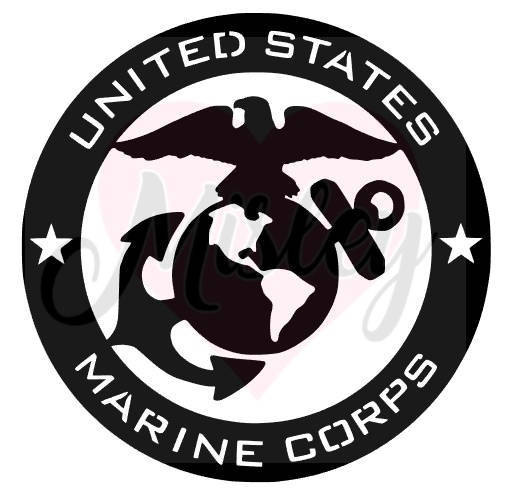 508x498 United States Marine Corps Emblem Svgpngstudio3 Cut Files
