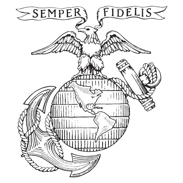600x600 X Usmc Old Logo V Free Images