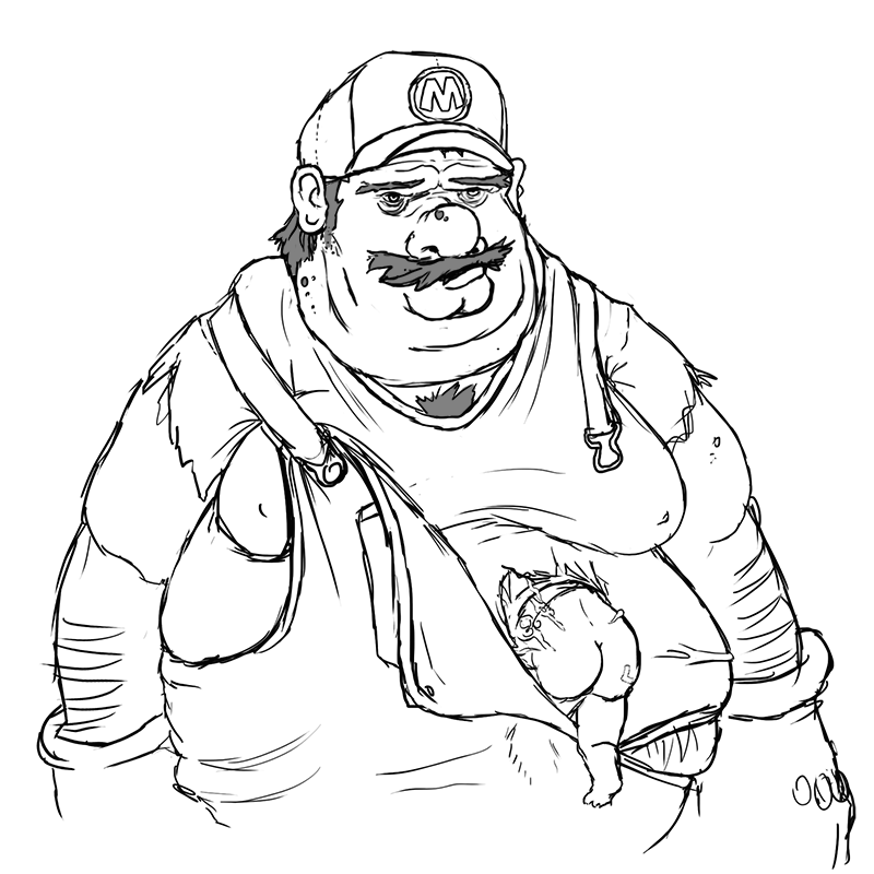 800x800 Mario And Luigi By Garystorkamp