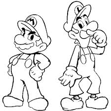 225x225 Super Mario Bros. Images Mario Luigi Colour In Wallpaper