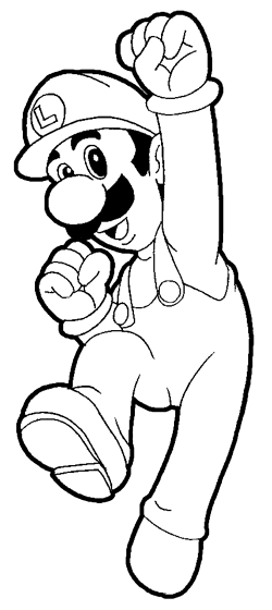 250x560 How To Draw Luigi From Super Mario With Simple Step By Step
